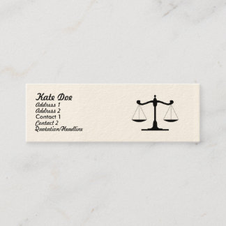 LagBusinesscard smala Mini Visitkort