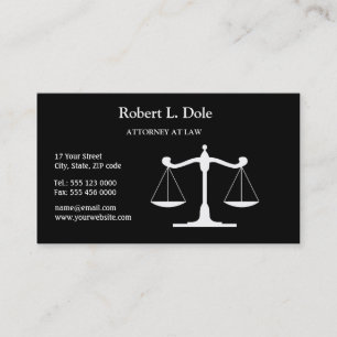 LagBusinesscard svart Visitkort