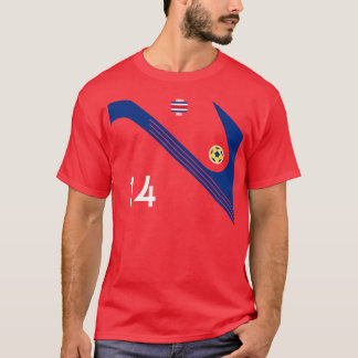 LagCosta Rica fotboll Tee