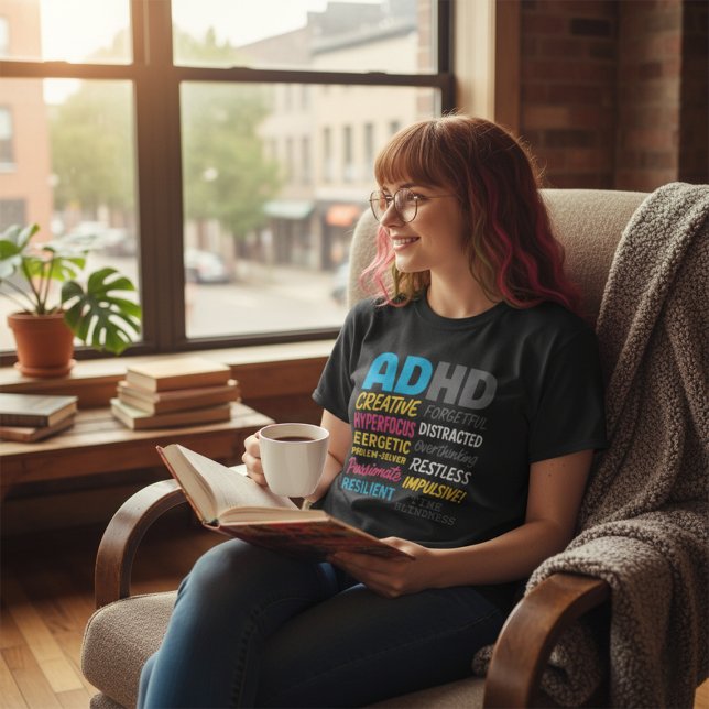  läge för hett: Aktiverat (ADHD Edition) T Shirt (Skapare uppladdad)