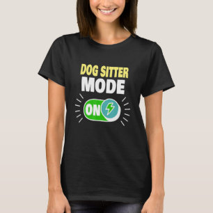 Läge för hund på Hund-webbplats T Shirt