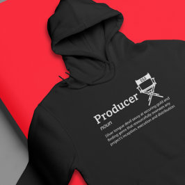 Läge för Mörk av producentdefinition - Filmmaker Hoodie