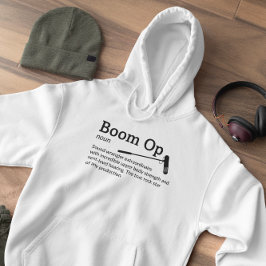 Läge för Op-definitionsljus - filmbesättning Hoodie