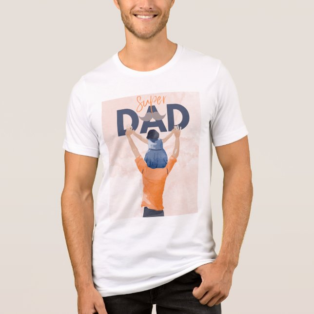 Läge för Toppen Pappa: alltid på t-shirt (Framsida)