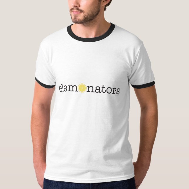 LagElemonators manar skjorta Tee Shirt (Framsida)