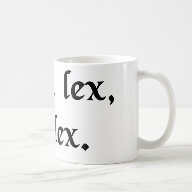 Lagen är hård, men det är lagen kaffemugg (Höger)