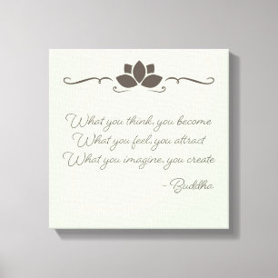 Lagen om Attraktion Buddha Wall Art Canvas