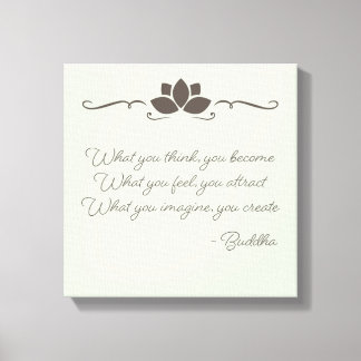 Lagen om Attraktion Buddha Wall Art Canvas