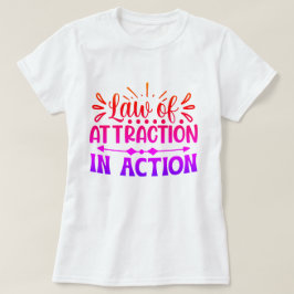 Lagen om Attraktion i praktiken Motiv Anpassningsb T Shirt