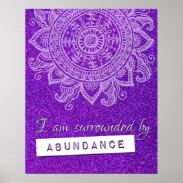 Lagen om Attraktion Money Wealth Yoga Mindful Quot Poster