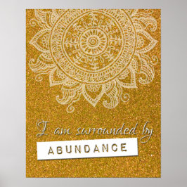 Lagen om Attraktion Money Wealth Yoga Mindful Quot Poster