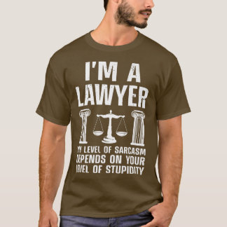 Lagen om den För manar kvinnliga advokatadvokaten T Shirt