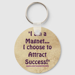 Lagen om framgångsrikt Motivational Keychain i Att Nyckelring