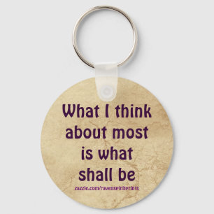 Lagen om framgångsrikt Motivational Keychain i Att Nyckelring