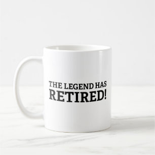 Lägenden Har Gått I Pension Kaffemug Kaffemugg