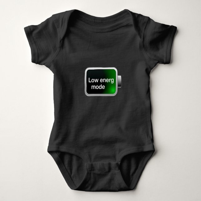 Lågenergiläge Batteriikon Digital grafik T Shirt (Framsida)
