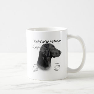 Lägenhet-Jackad Retrieverhistoriedesign Kaffemugg
