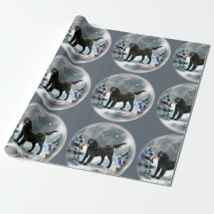 Lägenhet-Jackad Retrieverjul Presentpapper