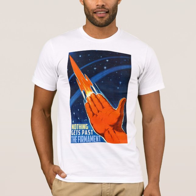 Lägenhetjord - ingenting får förgånget himlavalet tee shirt (Framsida)
