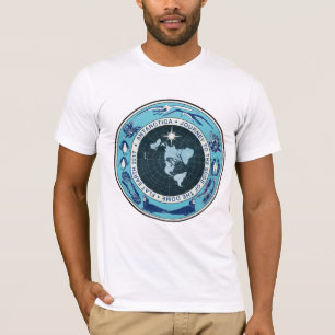 Lägenhetjorddesigner - Antarktis kupolresa Tee Shirt