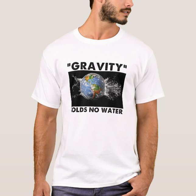 Lägenhetjorddesigner - GRAVITATION RYMMER INGET Tee (Framsida)