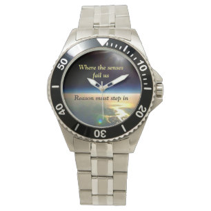 Lägenhetjordklocka Armbandsur