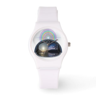 Lägenhetjordklocka Armbandsur