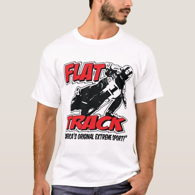 LÄGENHETSpåra-Amerika original- sport för Tee (Framsida)