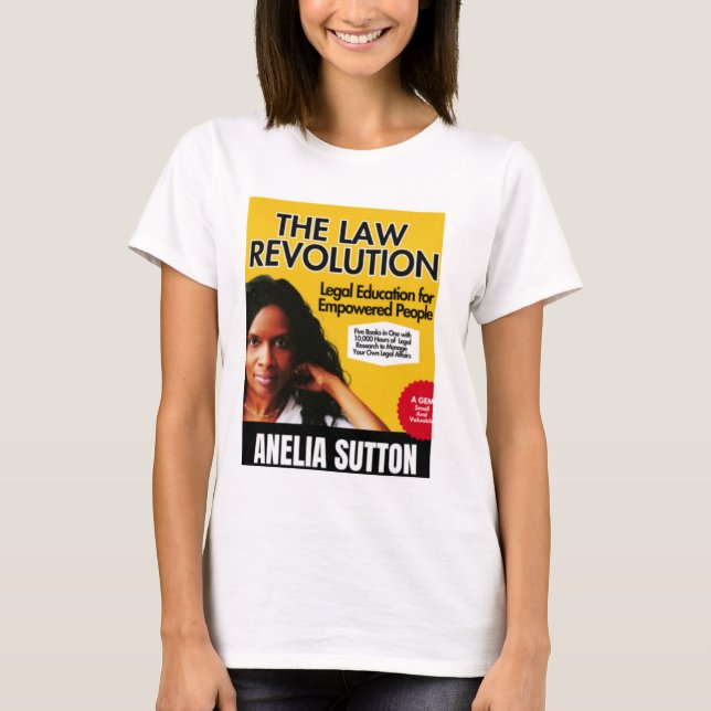 Lagens revolution — Bokomslag T Shirt (Framsida)