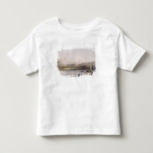 Läger av Grosen Ventres av prärierna på det öv T-shirt
