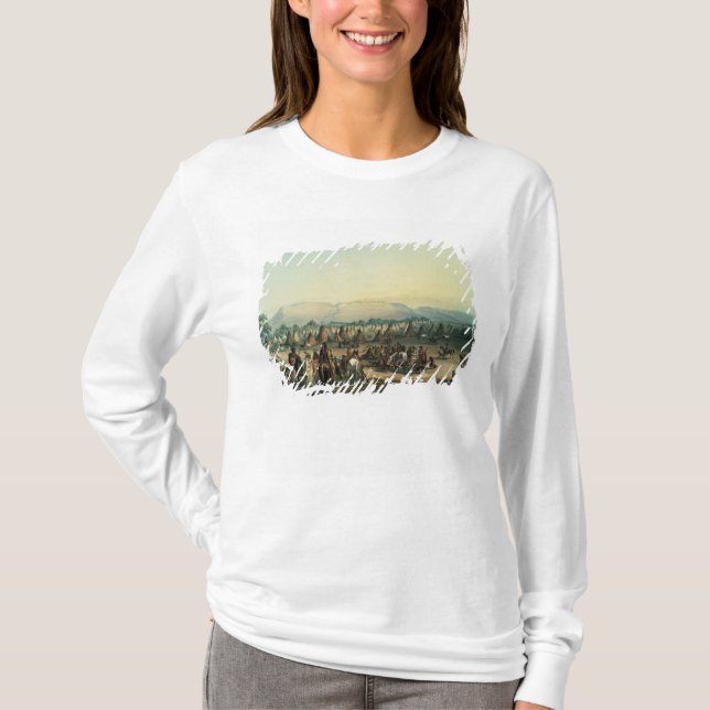 Läger av Piekann indier Tee (Framsida)