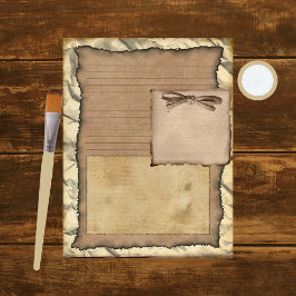 Lager av vintage scrapbookpapper 14
