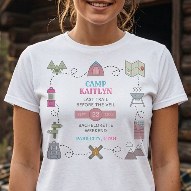 Läger Bach Wilderness Möhippafest T Shirt (Skapare uppladdad)