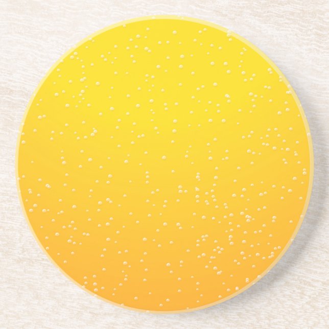 Lager Beer med små bubblor, bakgrundsbild Underlägg Sandsten (Framsidan)