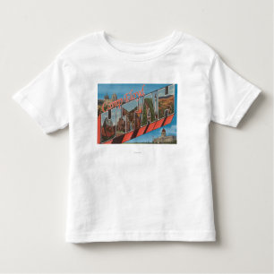 Läger Floyd, Utah - stora brevplatser Tee Shirt