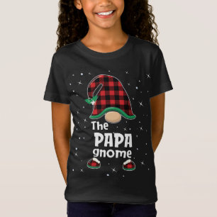 Lager för fina julgransmatchningar i Gnome-present T Shirt