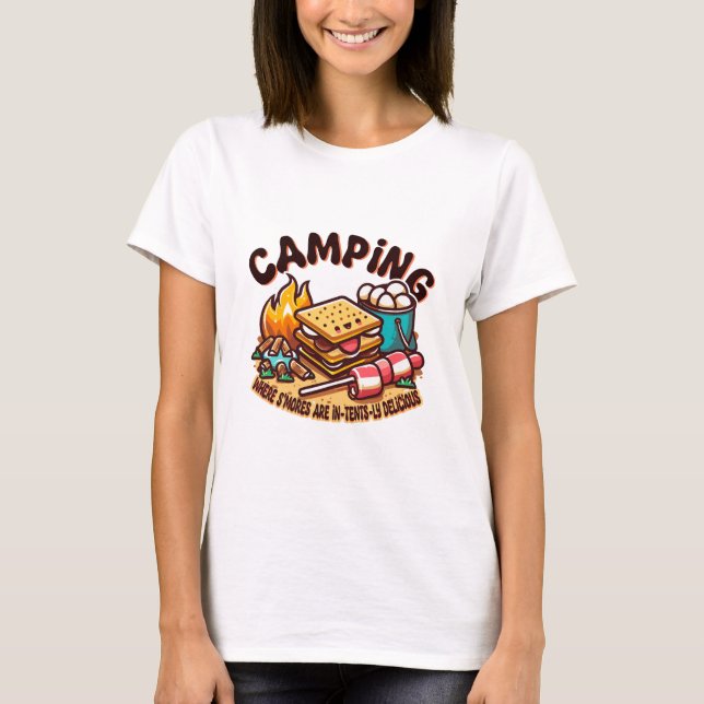 läger för smörgåstårta t shirt (Framsida)