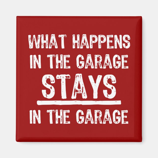 Lager i Garage Magnet (Framsidan)