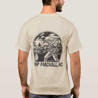 "Läger tillbaka Mackall" - den långa fliken - T Shirt