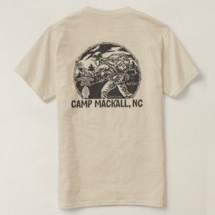 "Läger tillbaka Mackall" - den trefaldiga canopye T Shirt