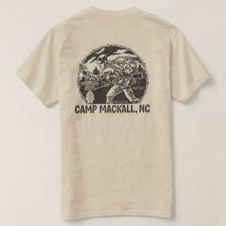 "Läger tillbaka Mackall" - den trefaldiga canopyen T Shirt