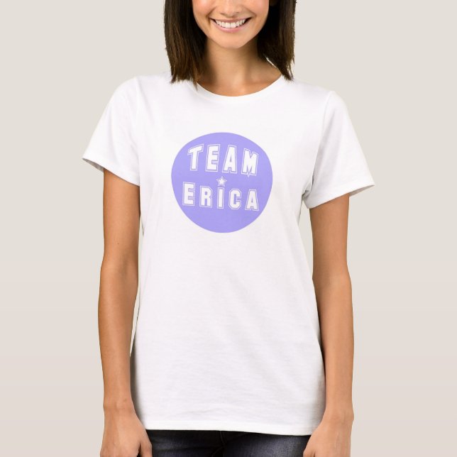 LagErica lilor T-shirt (Framsida)