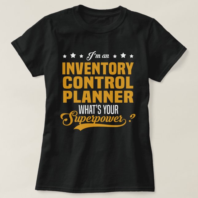 Lagerkontrollplan T Shirt (Design framsida)