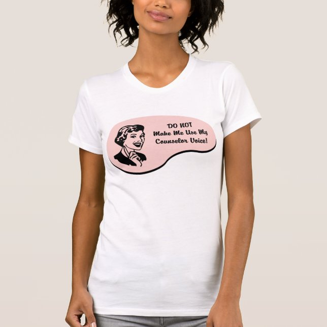 Lägerledaren uttrycker tee shirt (Framsida)