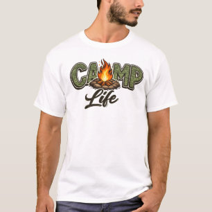 Lägerliv Känns Rätt - Herr T-Shirt Sverige