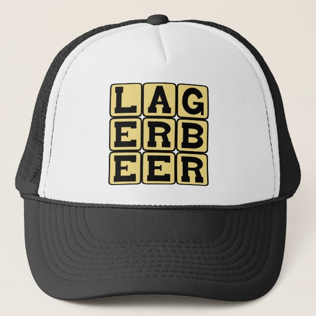 Lageröl, typ av Ale Truckerkeps (Framsida)