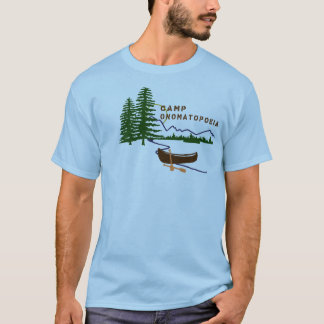 LägerOnomatopoeiacampare skjorta T Shirt