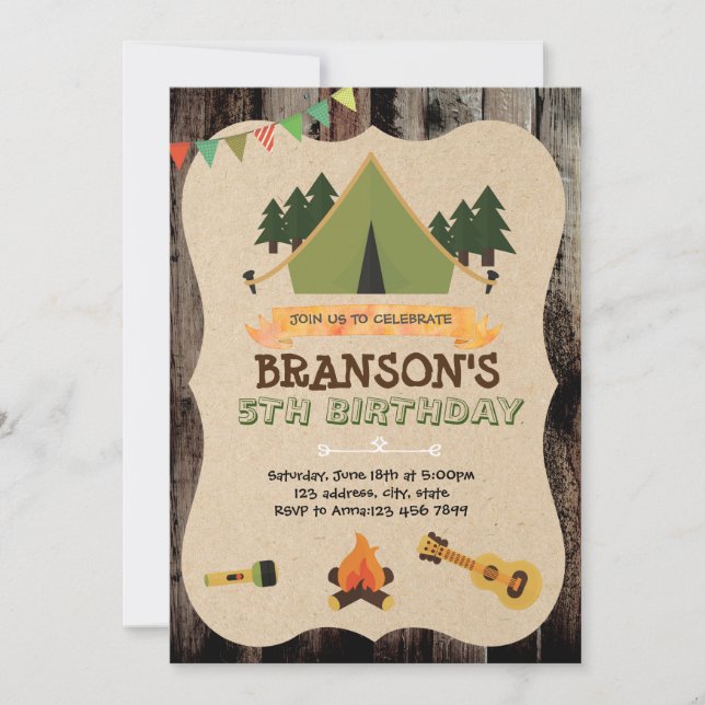 Lägerord inbjudan (Framsida)