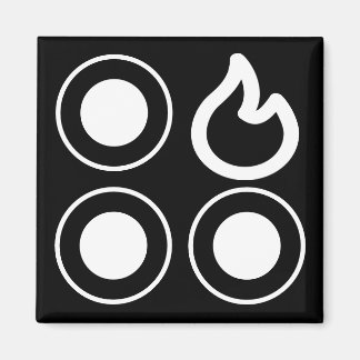 Lagerplatsetikett för bakre Höger Magnet