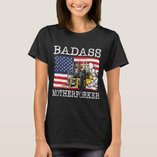 Lagerställe Forklift operator Hiss Lastbil Forkl. T Shirt